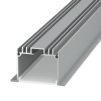 Профиль для светодиодной ленты встраиваемый SW-Group PE49-2.5 2500x49x32мм, 250см картинка 